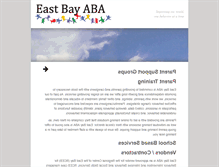 Tablet Screenshot of eastbayaba.com
